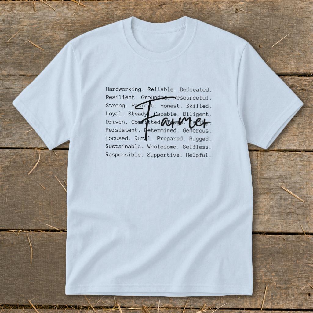 Farmer Words Youth Tee