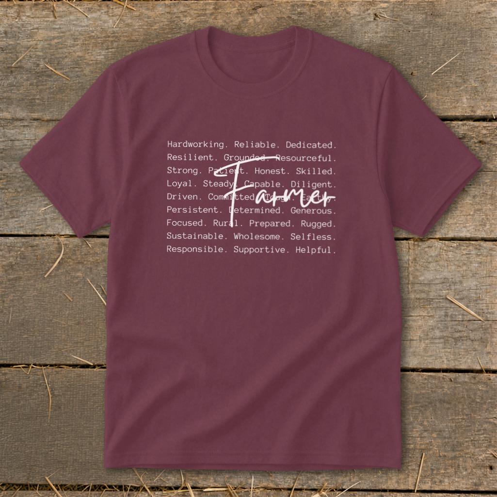 Farmer Words Youth Tee