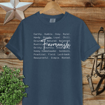 Farmerish Words Signature Tee