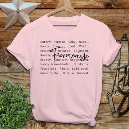 Farmerish Words Softstyle Tee