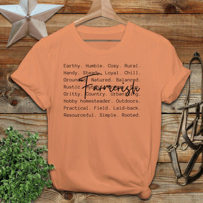 Farmerish Words Softstyle Tee