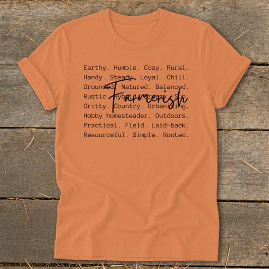 Farmerish Words Softstyle Tee