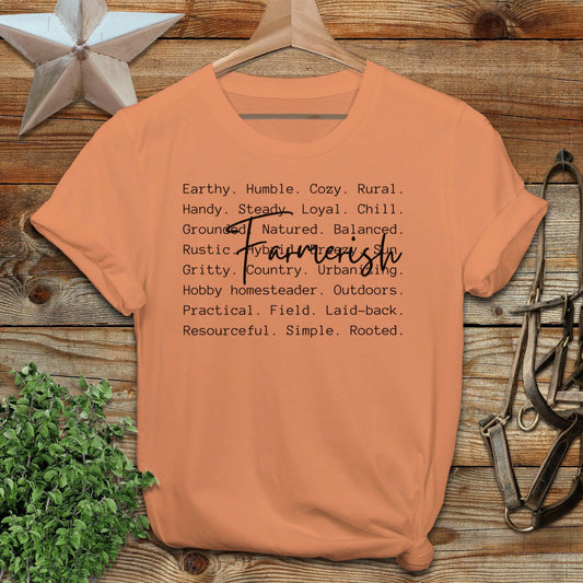 Farmerish Words T-Shirt