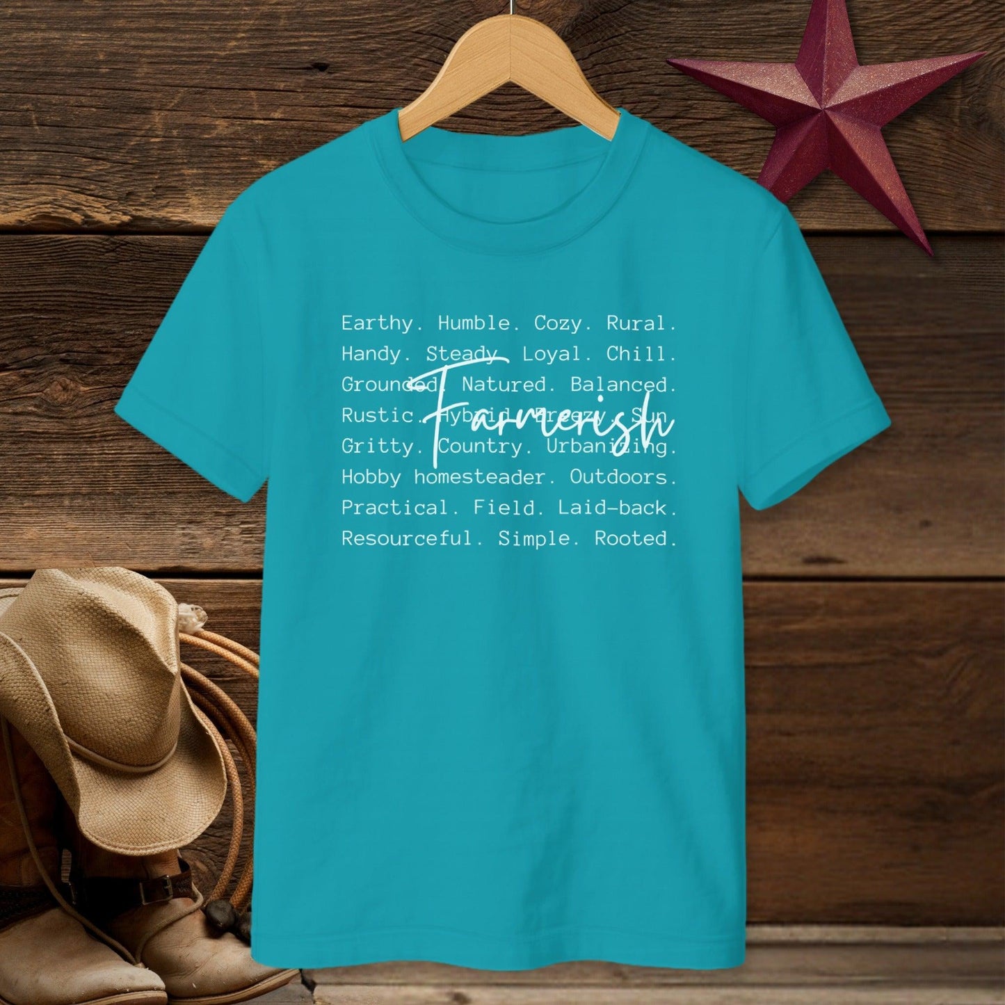 Farmerish Words T-shirt (Youth)