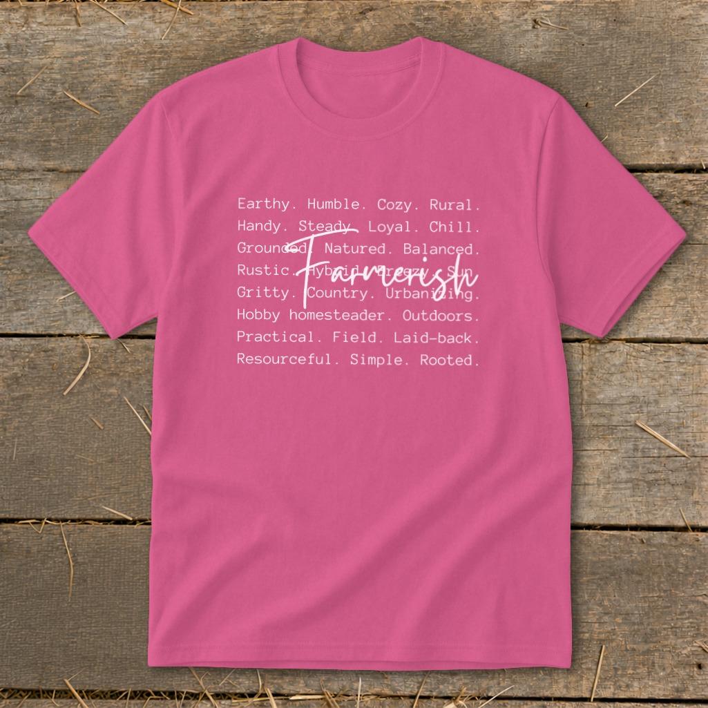 Farmerish Words Youth Tee