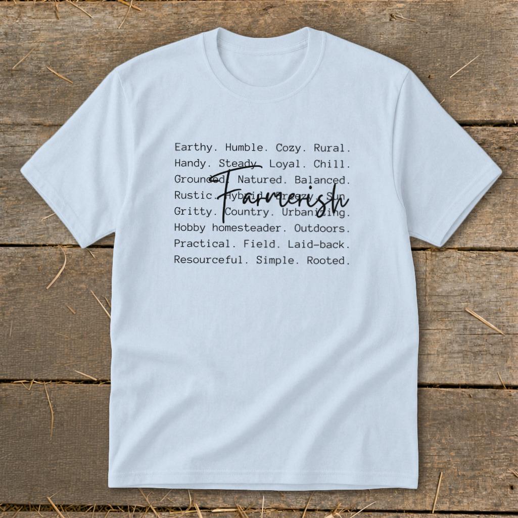 Farmerish Words Youth Tee