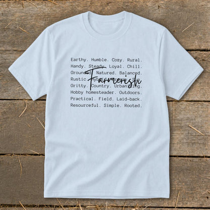 Farmerish Words Youth Tee