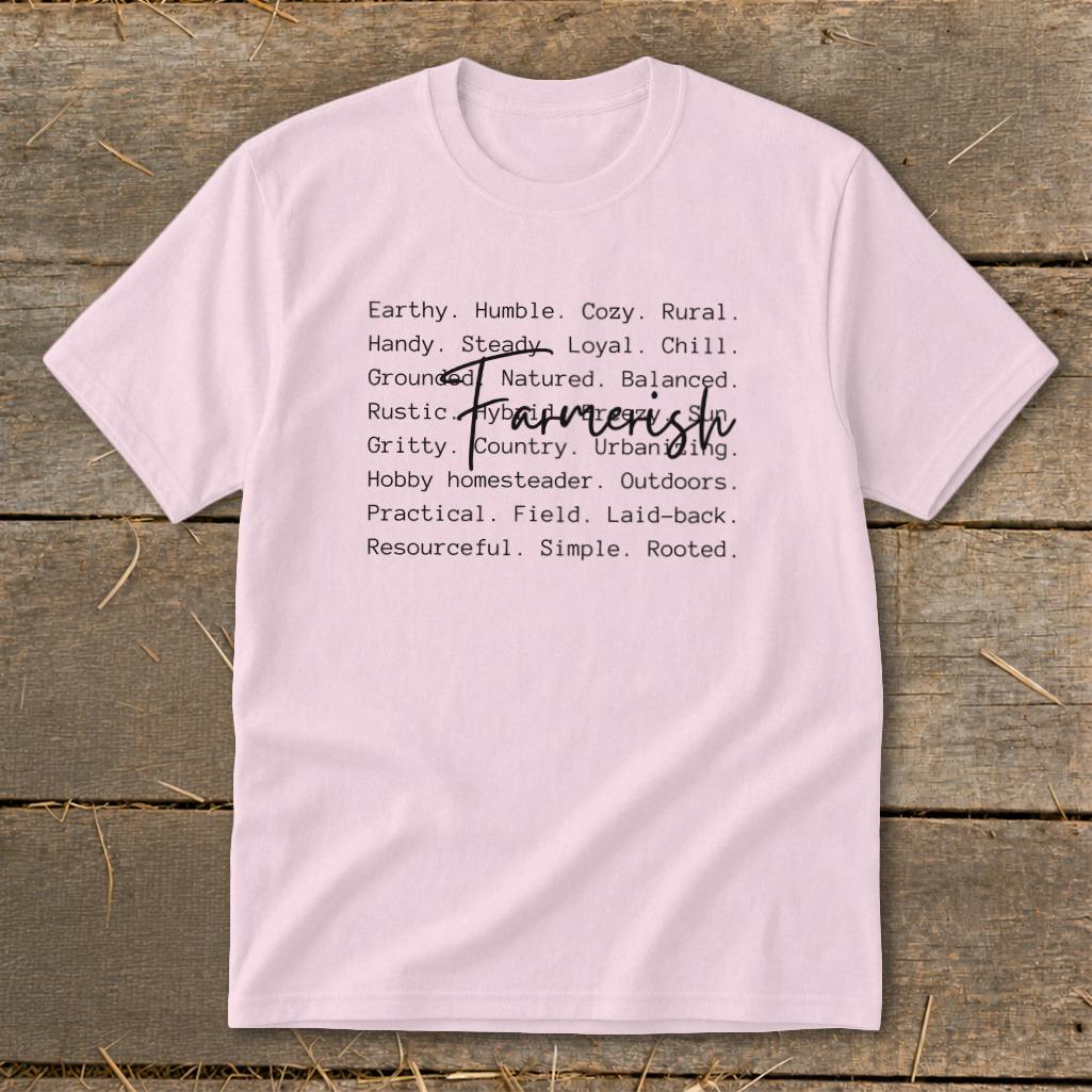 Farmerish Words Youth Tee