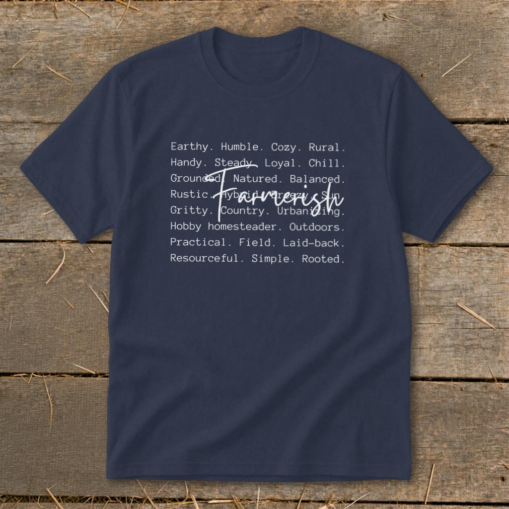 Farmerish Words Youth Tee