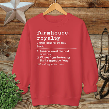 Farmhouse Royalty Definition Sweatshirt