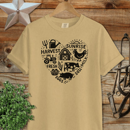 Farming Heart Signature Tee