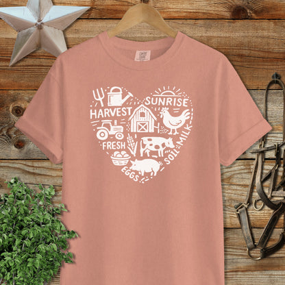 Farming Heart Signature Tee