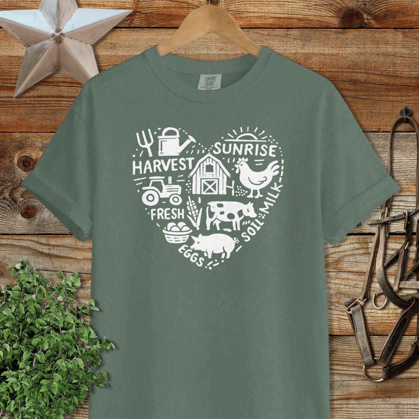 Farming Heart Signature Tee