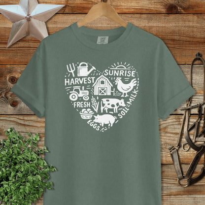 Farming Heart Signature Tee