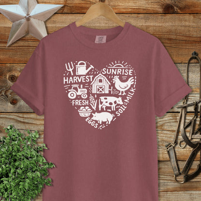 Farming Heart Signature Tee