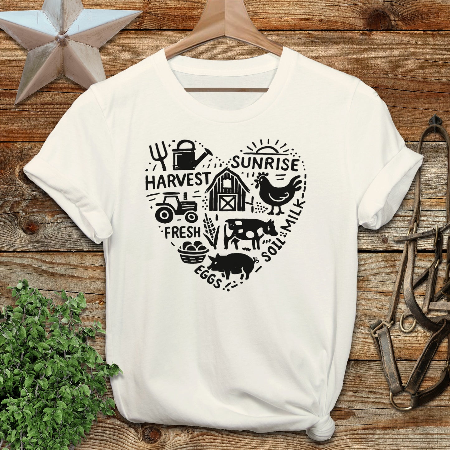 Farming Heart Softstyle Tee