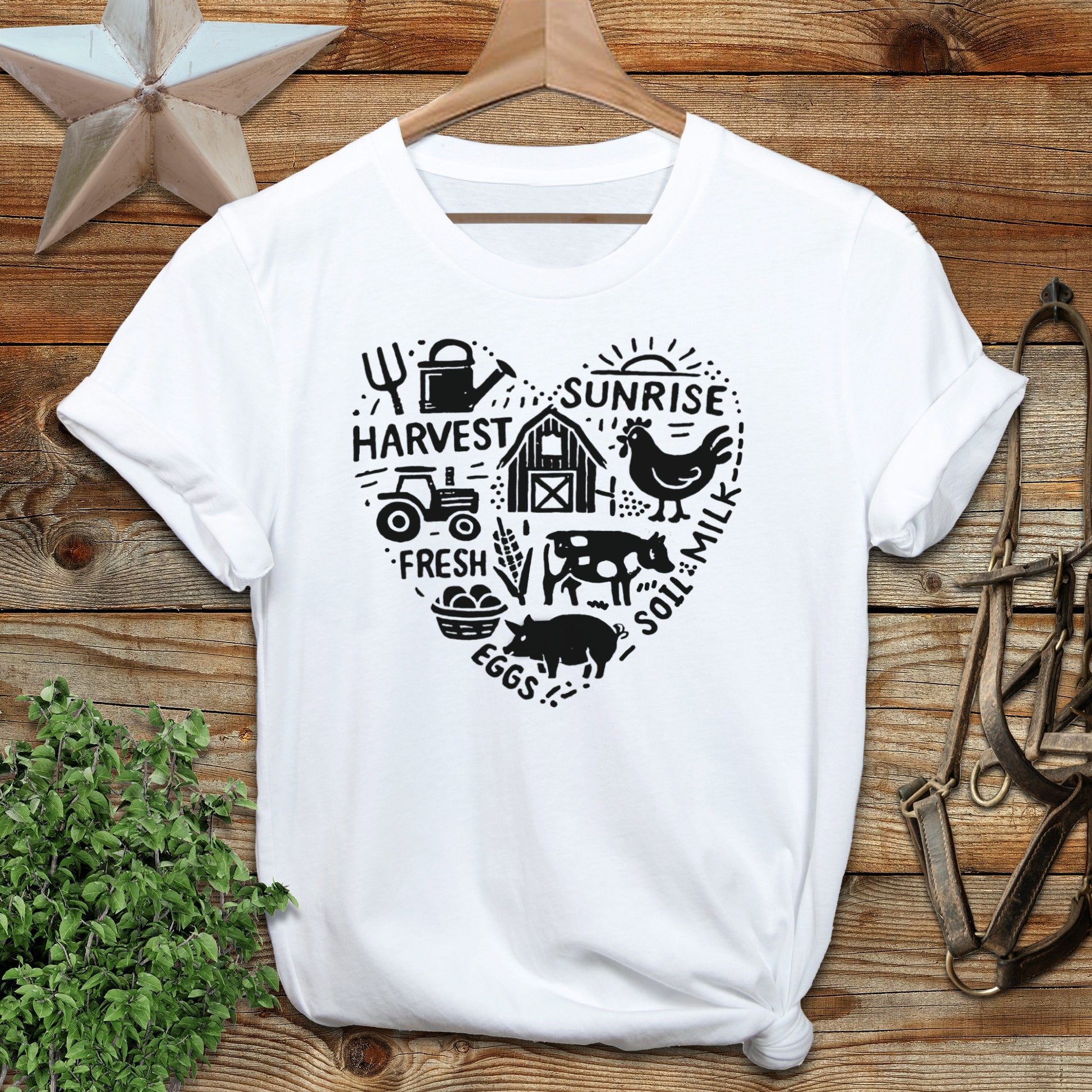 Farming Heart Softstyle Tee