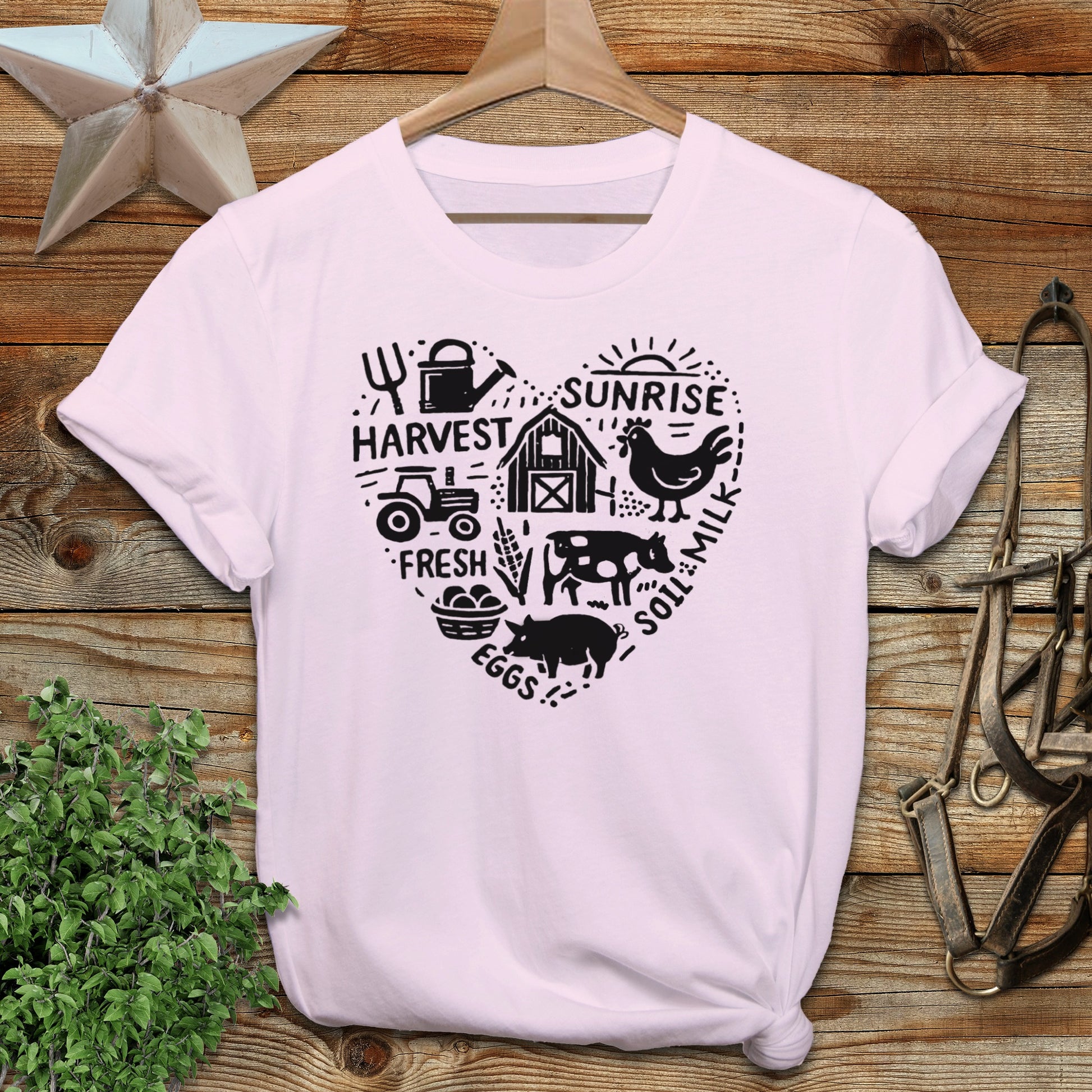 Farming Heart Softstyle Tee