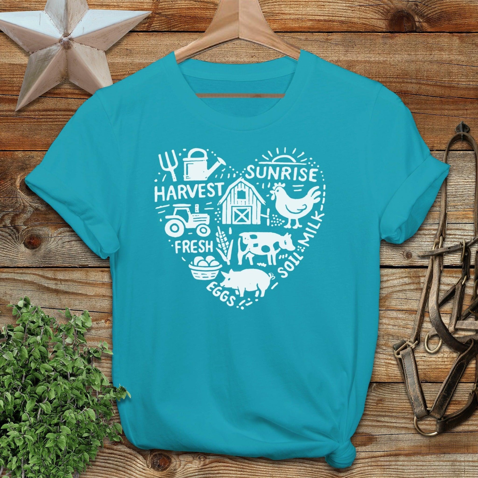Farming Heart Softstyle Tee