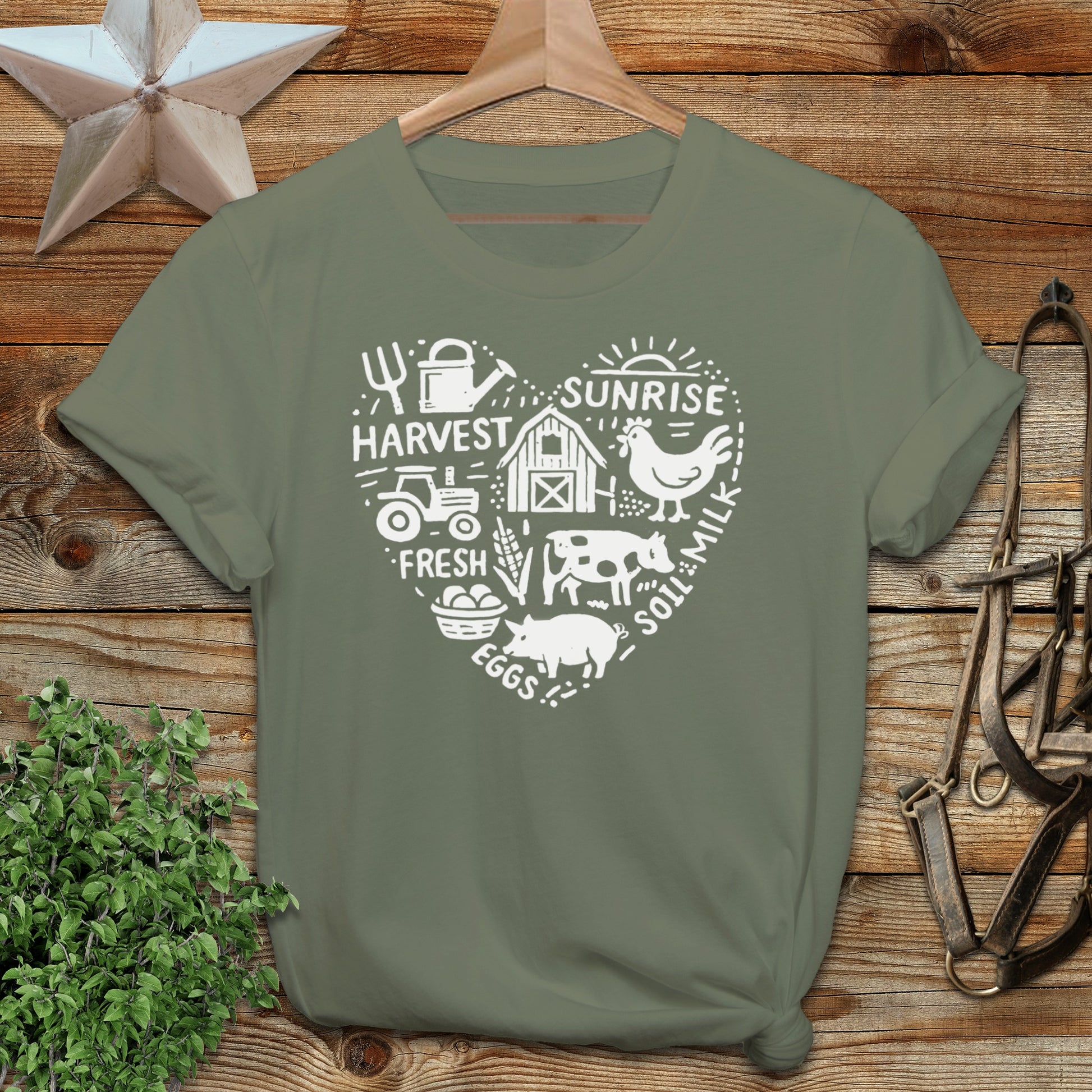 Farming Heart Softstyle Tee