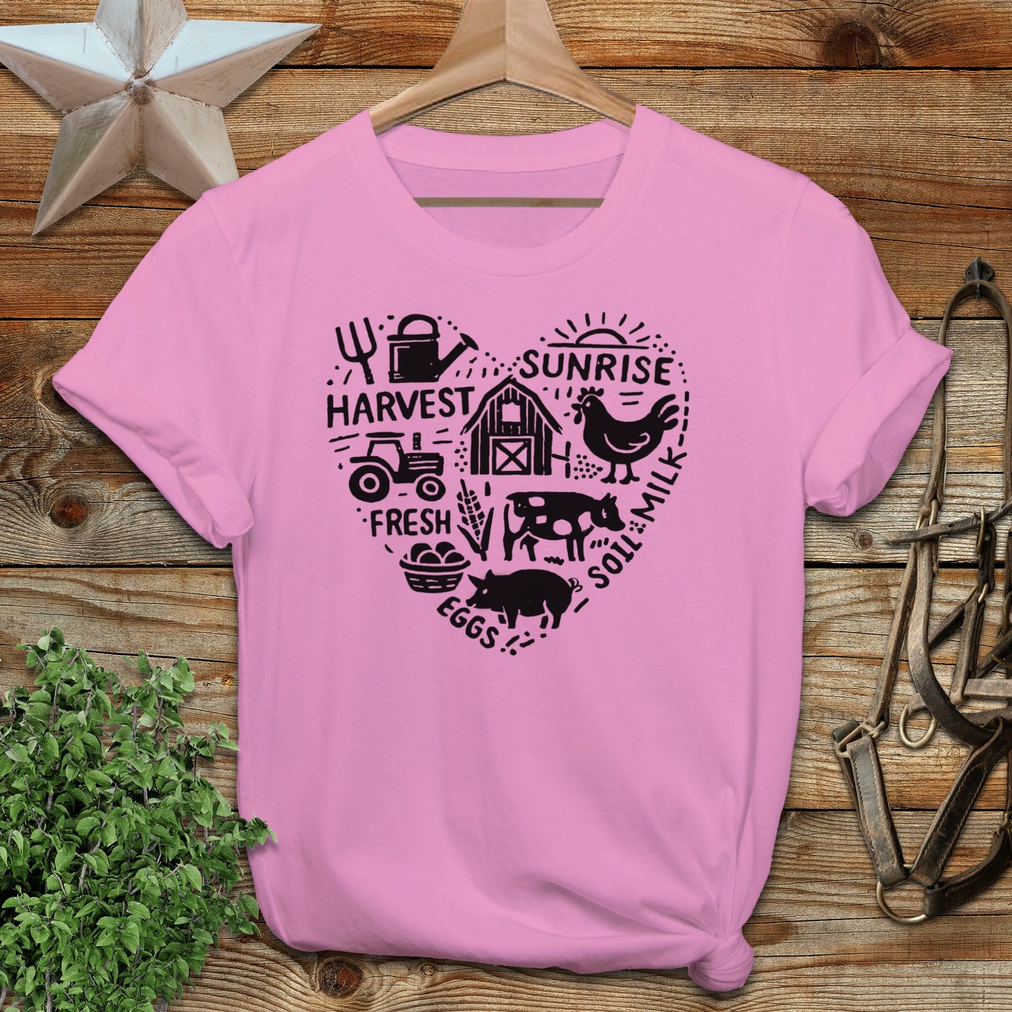 Farming Heart Softstyle Tee