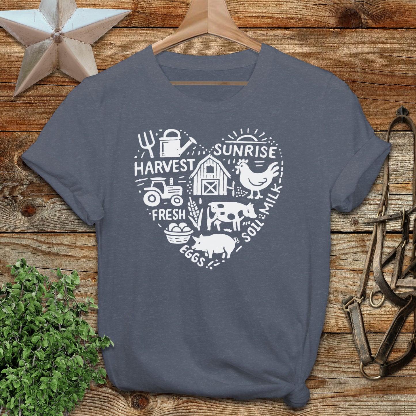 Farming Heart Softstyle Tee
