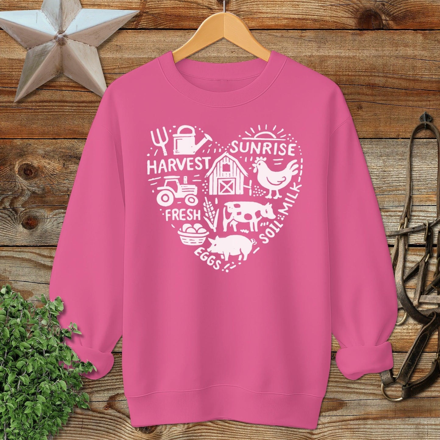 Farming Heart Sweatshirt