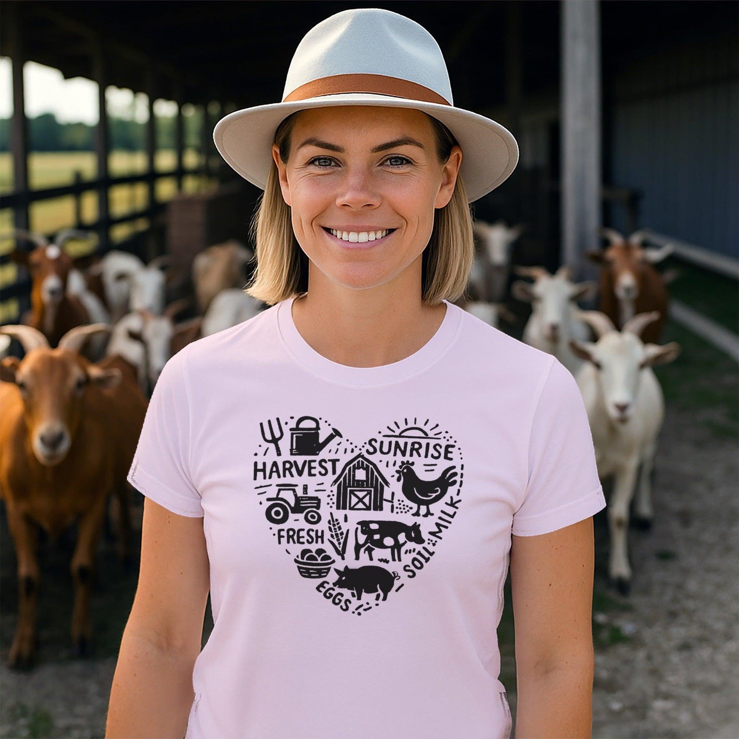 Farming Heart T-shirt