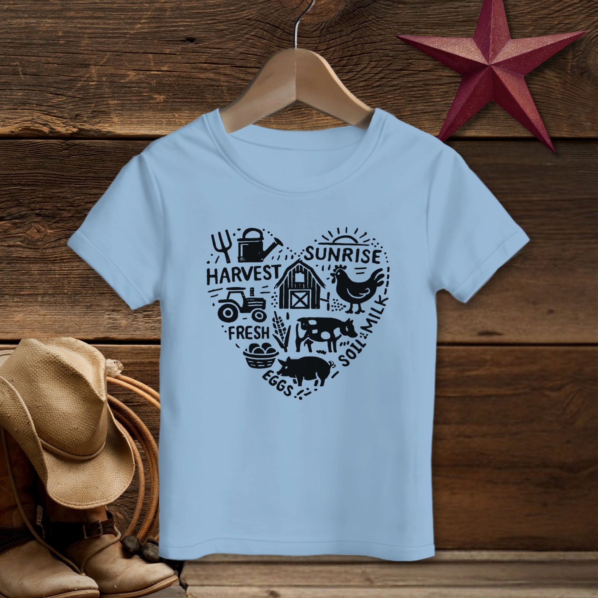Farming Heart T-shirt (Toddler)