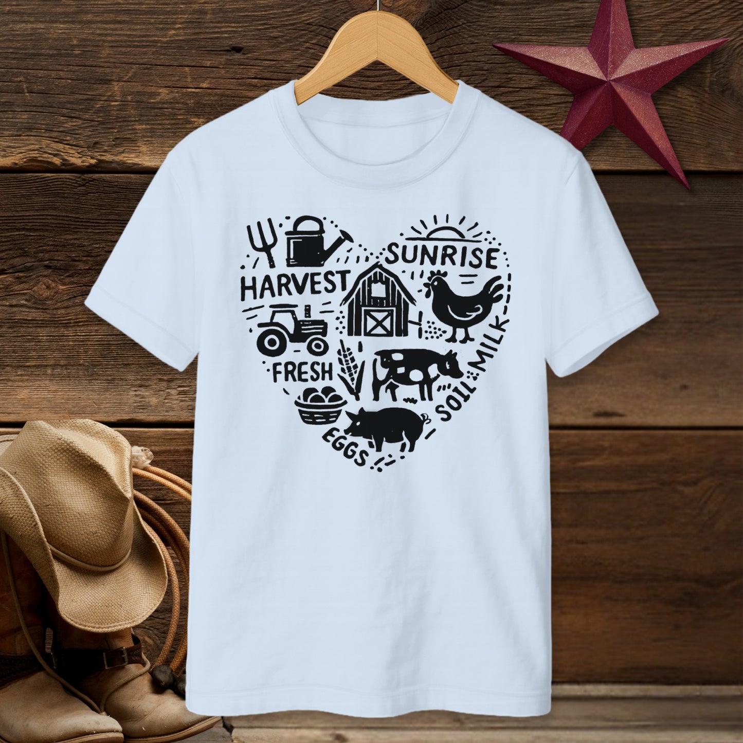 Farming Heart T-shirt (Youth)