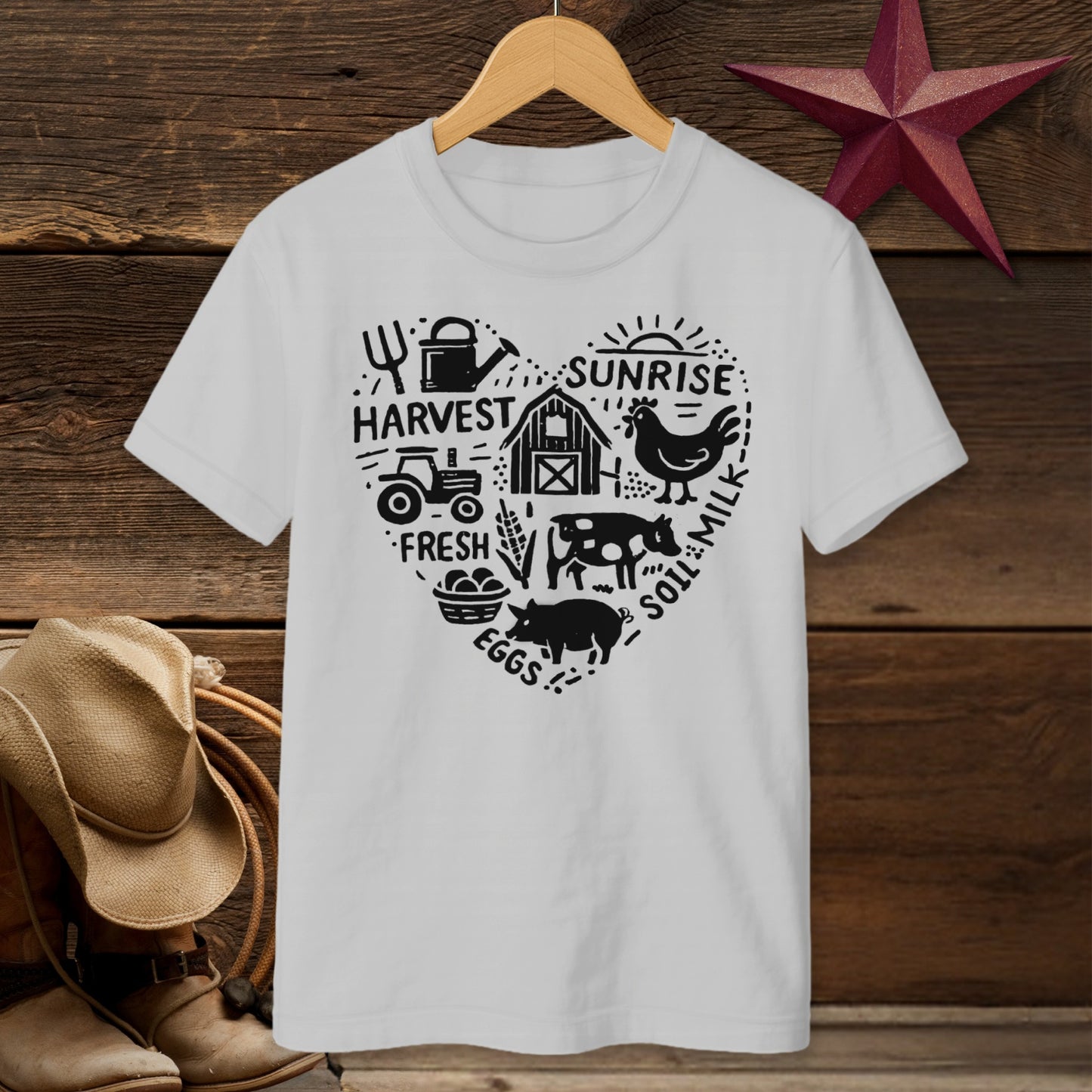 Farming Heart T-shirt (Youth)