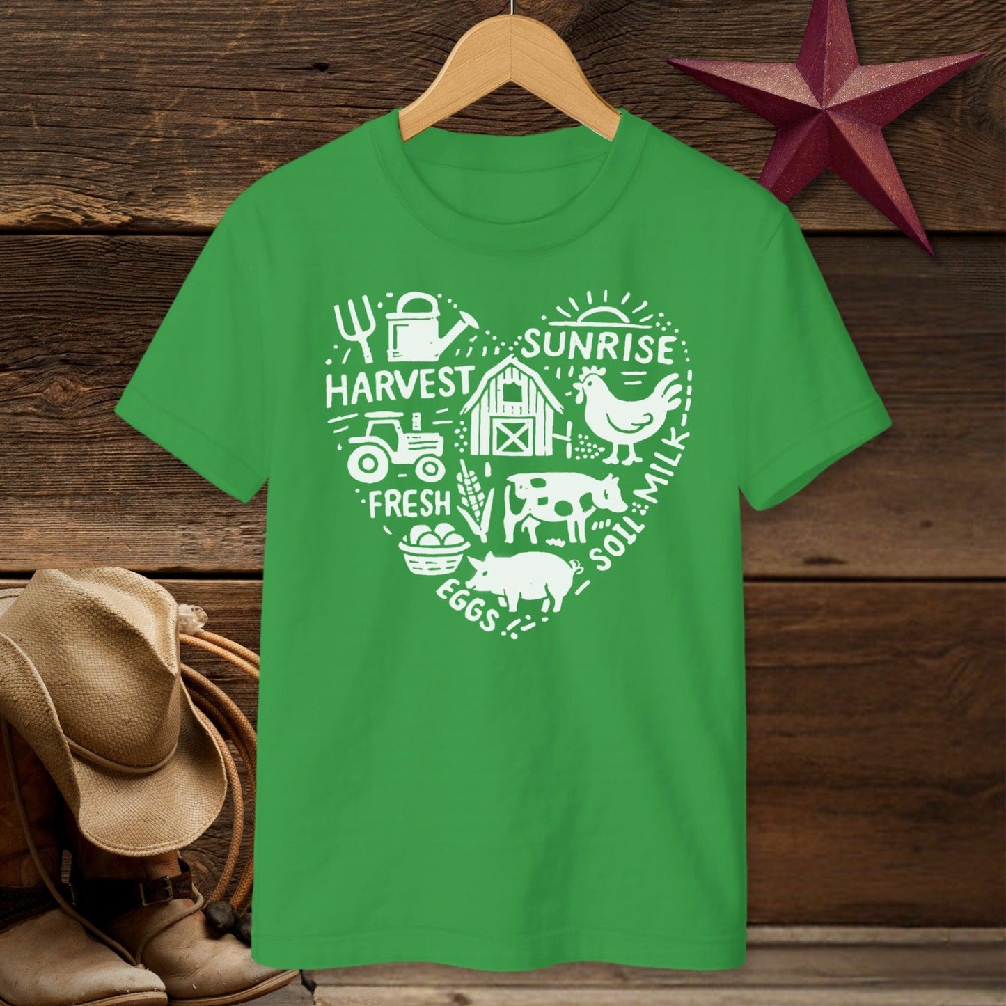 Farming Heart T-shirt (Youth)