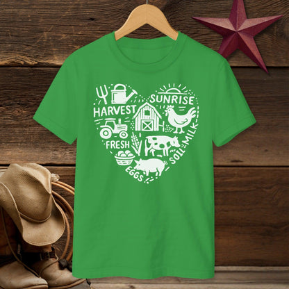Farming Heart T-shirt (Youth)