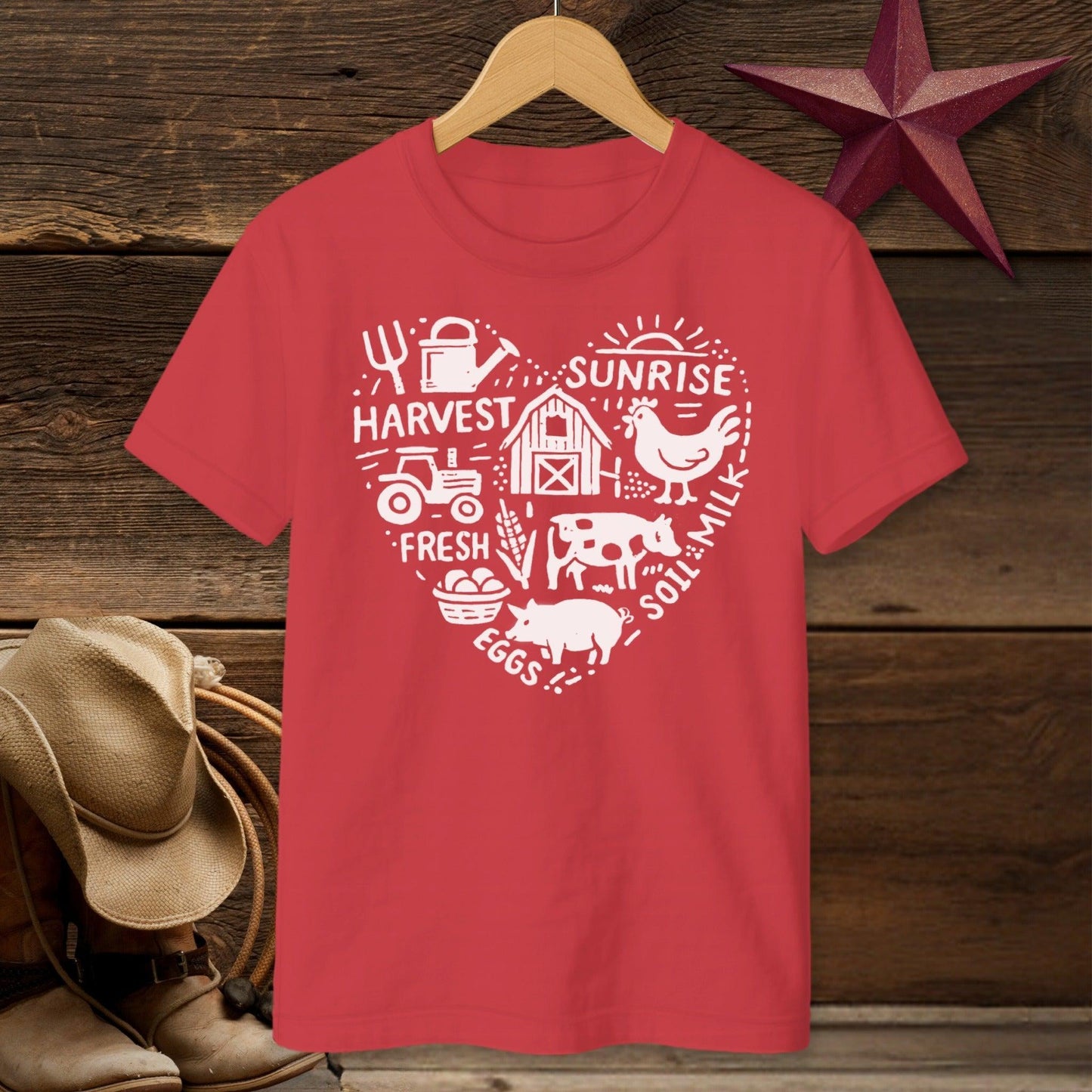 Farming Heart T-shirt (Youth)