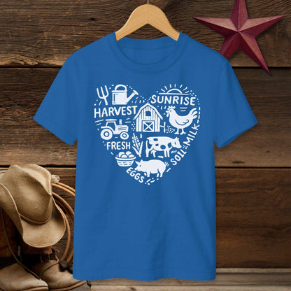 Farming Heart T-shirt (Youth)