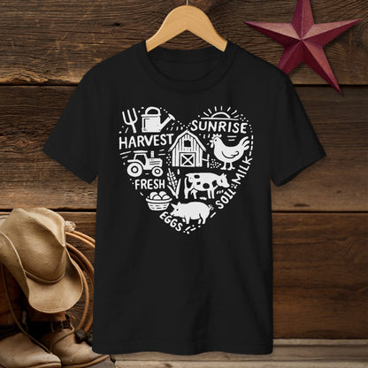 Farming Heart T-shirt (Youth)