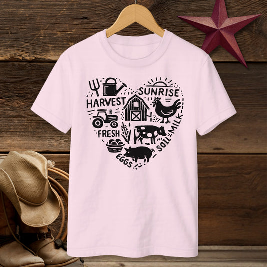 Farming Heart T-shirt (Youth)