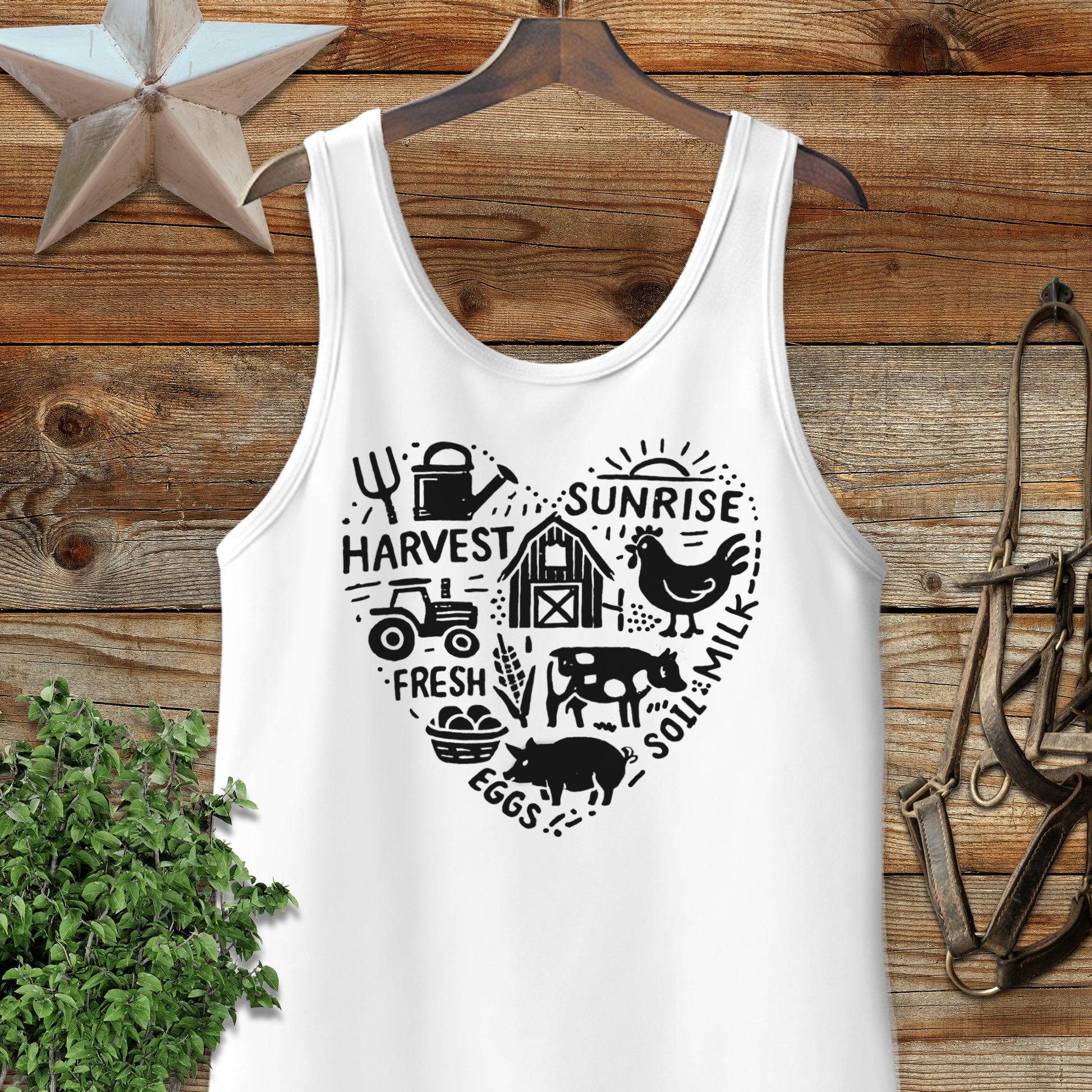 Farming Heart Tank Top