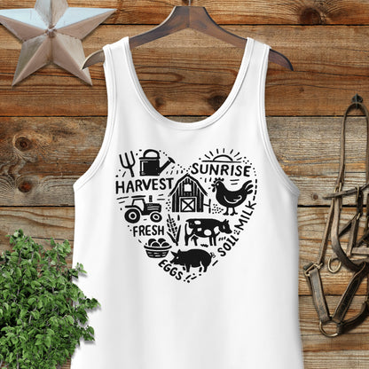 Farming Heart Tank Top