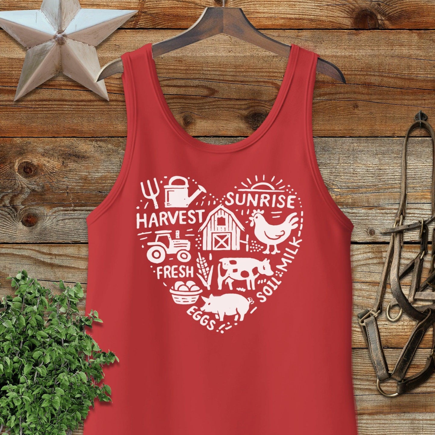 Farming Heart Tank Top