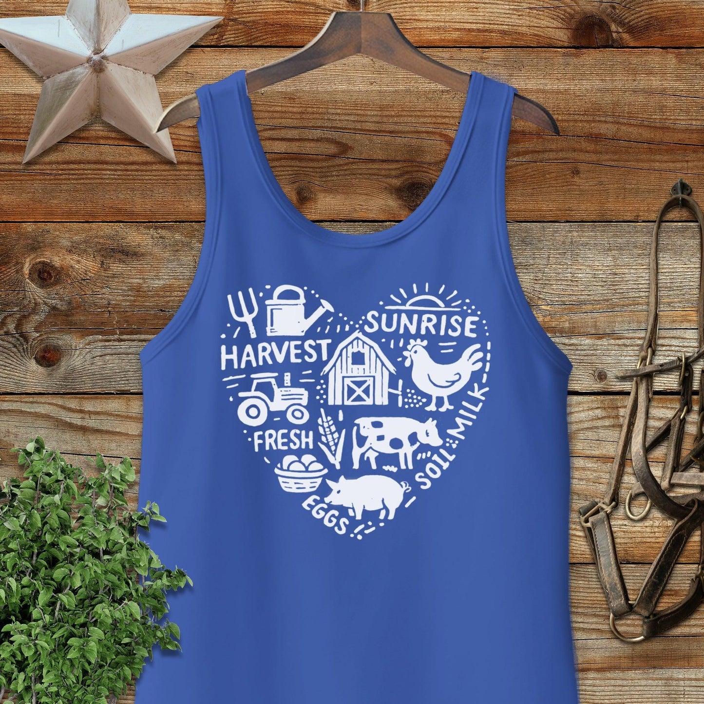 Farming Heart Tank Top