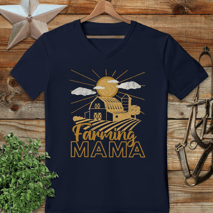 Farming Mama V-neck