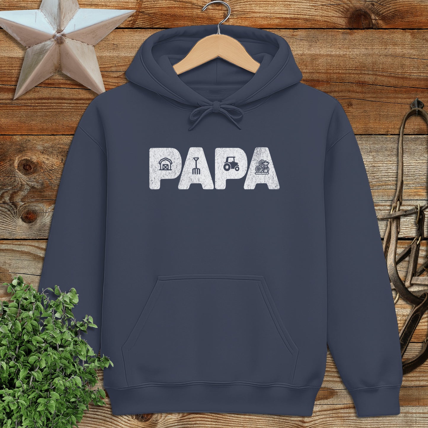 Farming Papa Hoodie