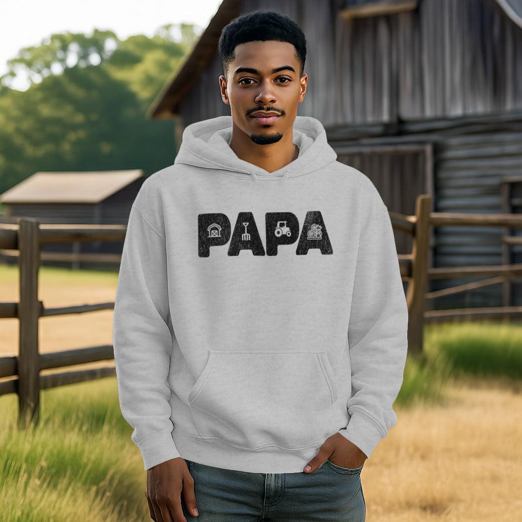 Farming Papa Hoodie