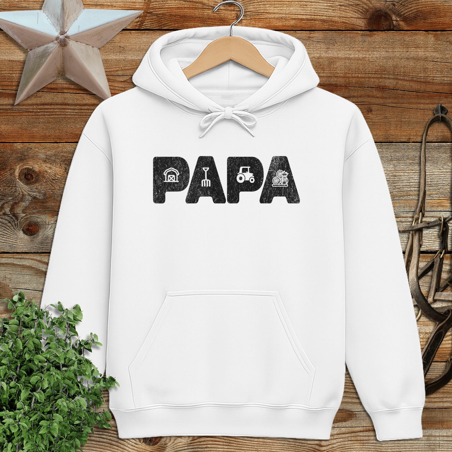 Farming Papa Hoodie