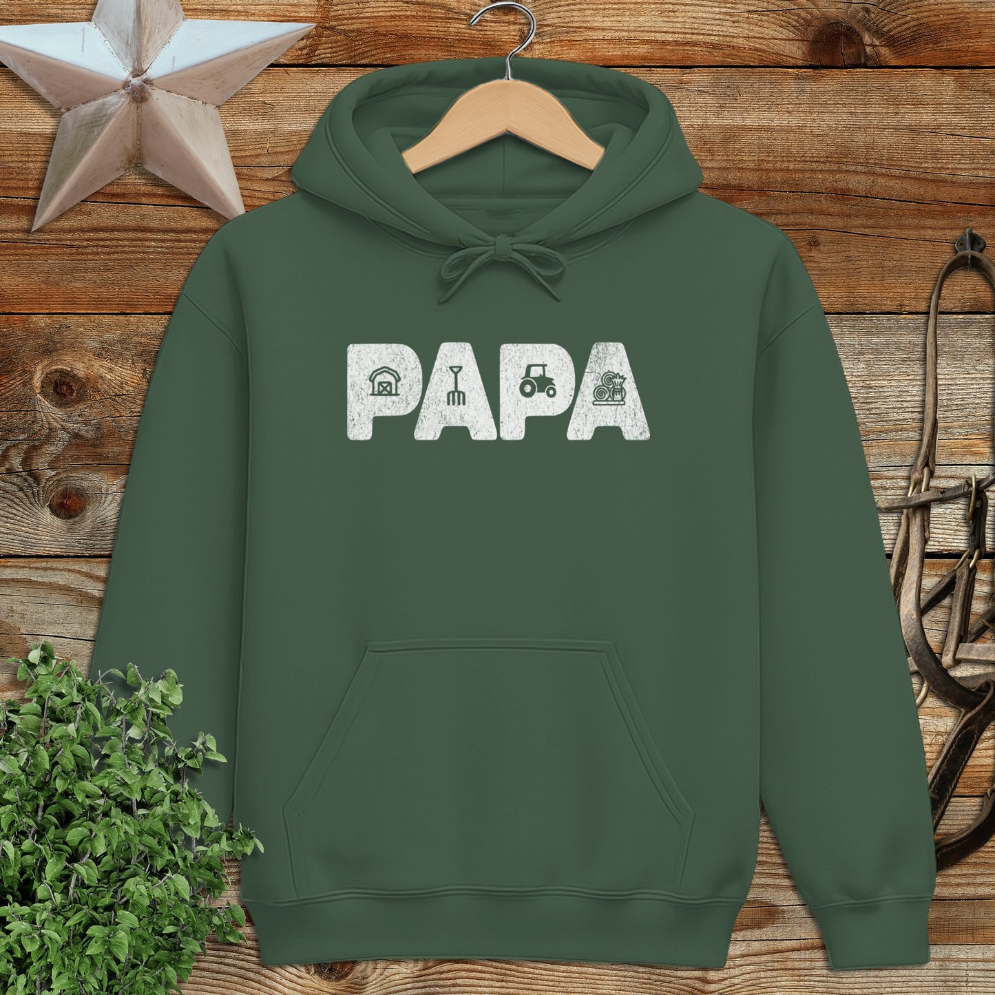 Farming Papa Hoodie