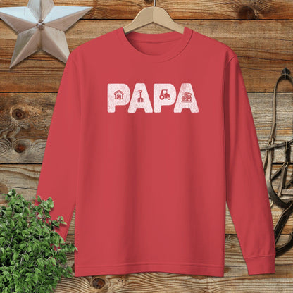 Farming Papa Long Sleeve Tee