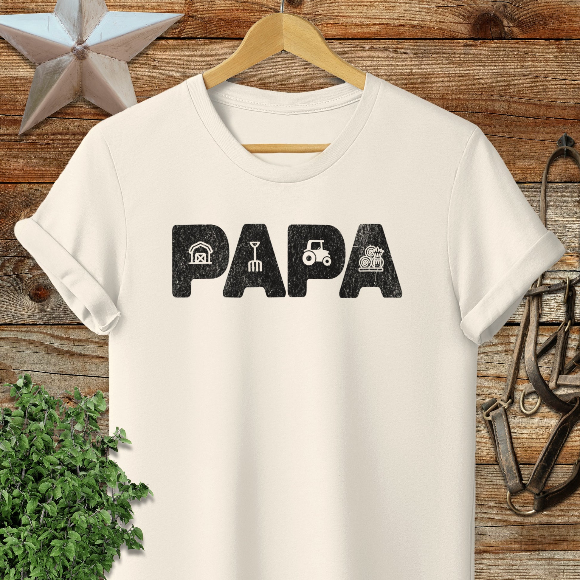 Farming Papa Softstyle Tee