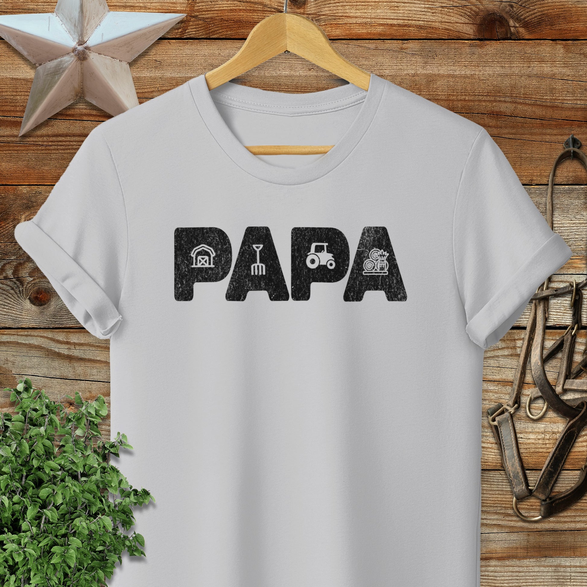 Farming Papa Softstyle Tee