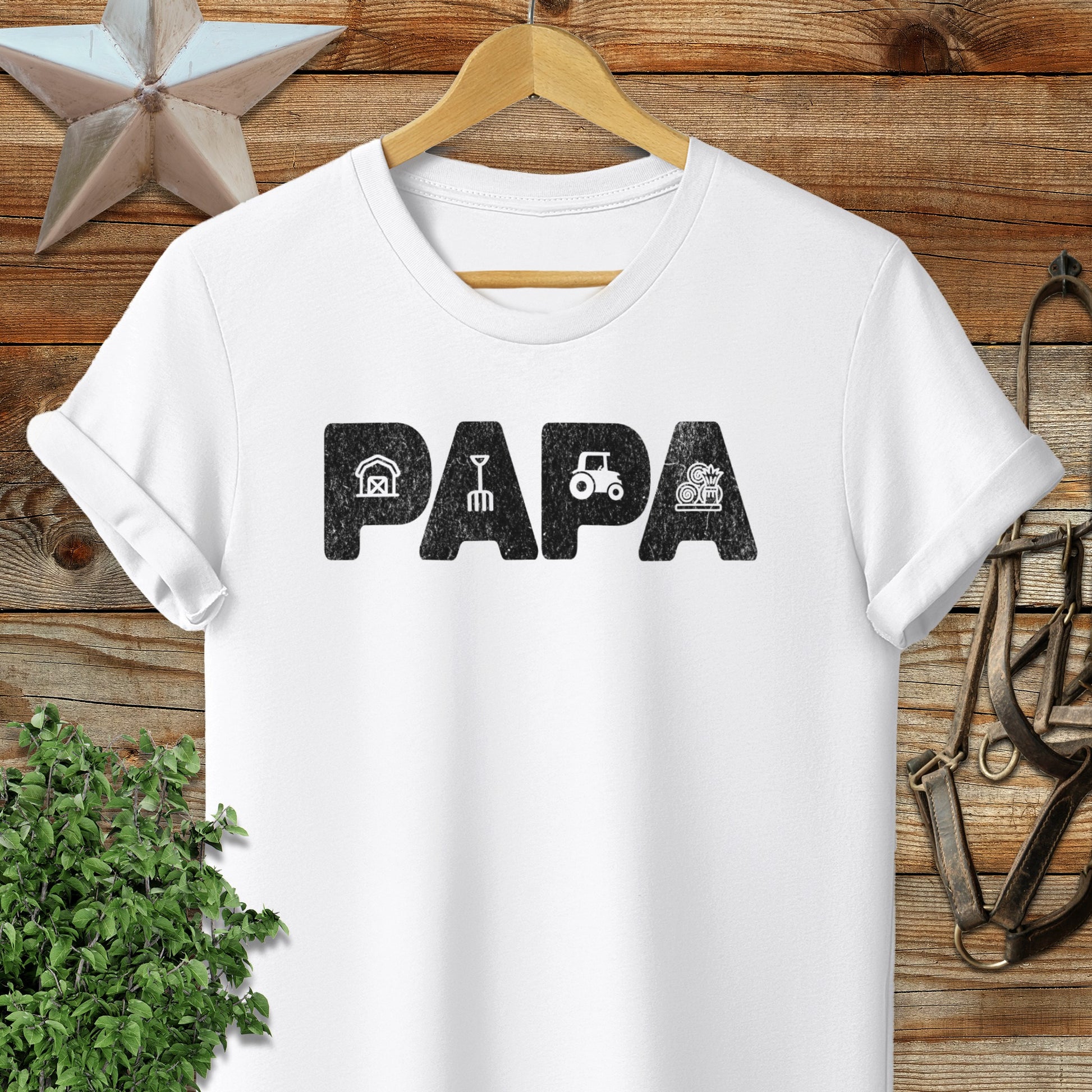 Farming Papa Softstyle Tee
